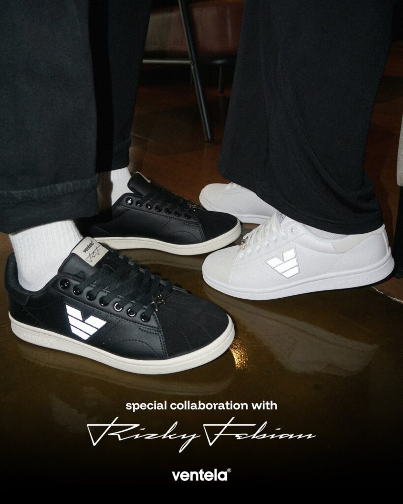 Ventela RF Black dan White, kolaborasi Rizky Febian